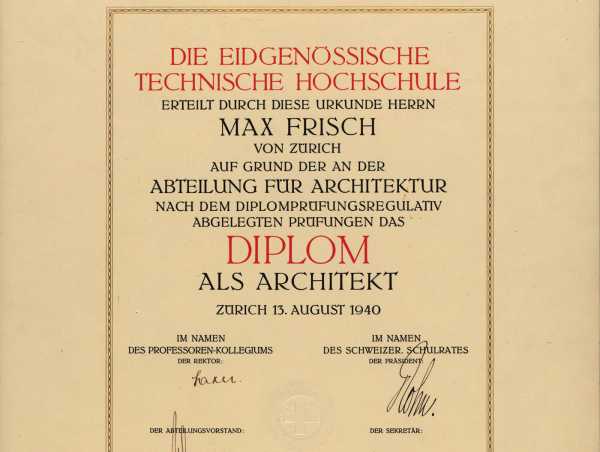 Architecture diploma